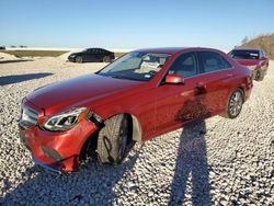 Salvage cars for sale at Taylor, TX auction: 2016 Mercedes-Benz E 350