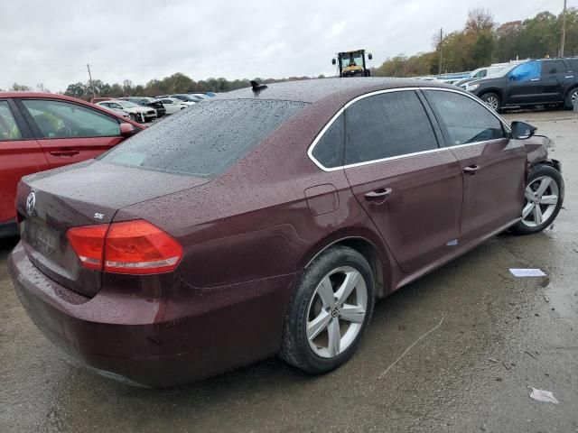 2012 Volkswagen Passat SE