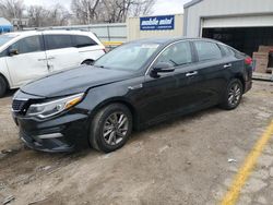 Salvage cars for sale from Copart Wichita, KS: 2020 KIA Optima LX