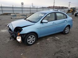 Salvage cars for sale at Chicago Heights, IL auction: 2010 Hyundai Accent GLS