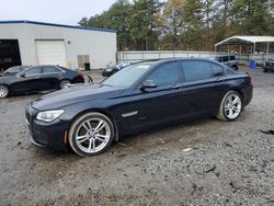 Salvage cars for sale at Austell, GA auction: 2014 BMW 740 LI