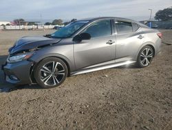 Salvage cars for sale at San Diego, CA auction: 2021 Nissan Sentra SR