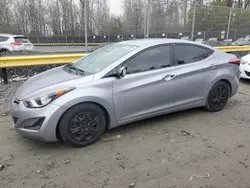 Salvage cars for sale at Waldorf, MD auction: 2016 Hyundai Elantra SE