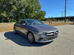 Mercedes-Benz cla-Class salvage cars for sale: 2022 Mercedes-Benz CLA 250 4matic