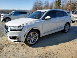 Salvage cars for sale from Copart Concord, NC: 2018 Audi Q7 Prestige