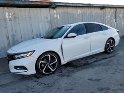 Honda salvage cars for sale: 2020 Honda Accord Sport