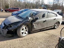 Salvage cars for sale at Cookstown, ON auction: 2007 Honda Civic LX