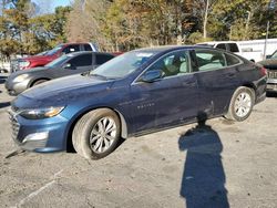 Salvage cars for sale at Austell, GA auction: 2022 Chevrolet Malibu LT