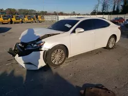 Salvage cars for sale at Dunn, NC auction: 2017 Lexus ES 350