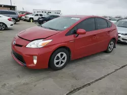 Toyota salvage cars for sale: 2013 Toyota Prius