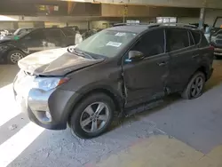 Salvage cars for sale at Indianapolis, IN auction: 2015 Toyota Rav4 XLE