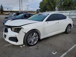 Salvage cars for sale at Rancho Cucamonga, CA auction: 2021 Acura TLX Technology