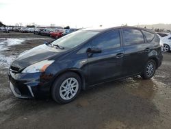 Toyota salvage cars for sale: 2012 Toyota Prius V