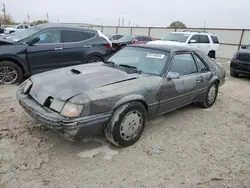 Ford Vehiculos salvage en venta: 1986 Ford Mustang SVO