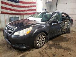 Salvage cars for sale at Lyman, ME auction: 2012 Subaru Legacy 3.6R Limited