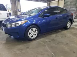 KIA salvage cars for sale: 2017 KIA Forte LX