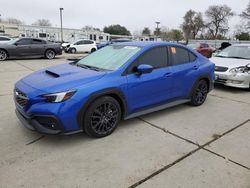 Salvage cars for sale at Sacramento, CA auction: 2024 Subaru WRX Premium