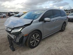 Salvage cars for sale at Houston, TX auction: 2019 Honda Odyssey Elite