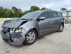 Salvage cars for sale at Fort Pierce, FL auction: 2016 Honda Odyssey EXL