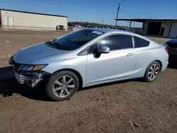 Salvage cars for sale from Copart Temple, TX: 2012 Honda Civic LX