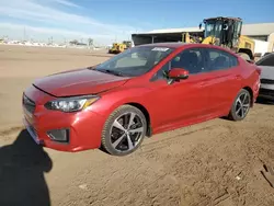 Salvage cars for sale at Brighton, CO auction: 2017 Subaru Impreza Sport