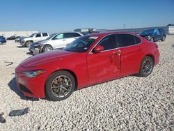 Alfa Romeo Giulia Vehiculos salvage en venta: 2018 Alfa Romeo Giulia Q4