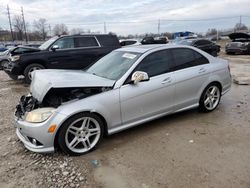 Salvage cars for sale at Lawrenceburg, KY auction: 2009 Mercedes-Benz C300