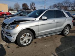 Salvage cars for sale at Moraine, OH auction: 2014 Mercedes-Benz ML 350 4matic