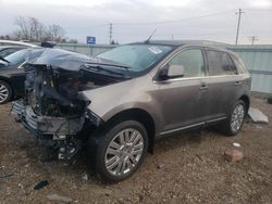 Salvage cars for sale at Chicago Heights, IL auction: 2009 Ford Edge Limited