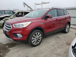 Ford Escape Vehiculos salvage en venta: 2017 Ford Escape Titanium