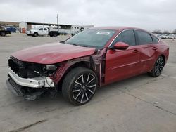 Salvage cars for sale at Grand Prairie, TX auction: 2024 Honda Accord Touring Hybrid