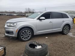 Salvage cars for sale at Chicago Heights, IL auction: 2017 Audi Q7 Premium Plus