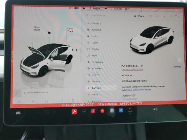 2022 Tesla Model Y