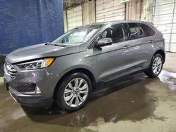 Vehiculos salvage en venta de Copart Woodhaven, MI: 2022 Ford Edge Titanium