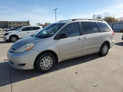 Salvage cars for sale at Wilmer, TX auction: 2006 Toyota Sienna CE