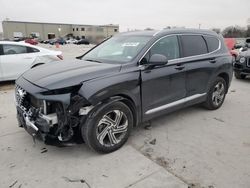 Salvage cars for sale at Wilmer, TX auction: 2021 Hyundai Santa FE SEL