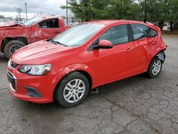 Salvage cars for sale at Lexington, KY auction: 2018 Chevrolet Sonic LS