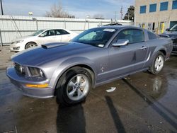 Ford Mustang gt salvage cars for sale: 2007 Ford Mustang GT