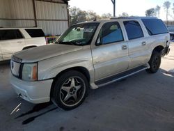 Salvage cars for sale at Cartersville, GA auction: 2003 Cadillac Escalade ESV