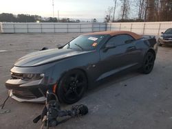 Vehiculos salvage en venta de Copart Dunn, NC: 2017 Chevrolet Camaro LT