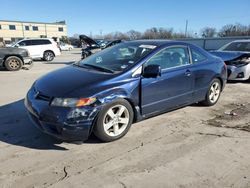 Salvage cars for sale from Copart Wilmer, TX: 2007 Honda Civic EX