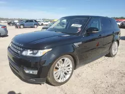 Land Rover Vehiculos salvage en venta: 2017 Land Rover Range Rover Sport HSE