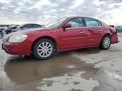 Salvage cars for sale at Grand Prairie, TX auction: 2010 Buick Lucerne CXL