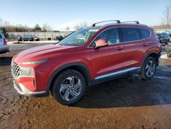 Salvage cars for sale at Columbia Station, OH auction: 2022 Hyundai Santa FE SEL