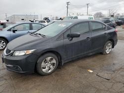 Vehiculos salvage en venta de Copart Chicago Heights, IL: 2014 Honda Civic LX