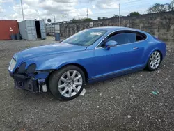 2006 Bentley Continental GT en venta en Homestead, FL