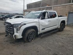 Salvage cars for sale at Fredericksburg, VA auction: 2023 Toyota Tundra Crewmax Platinum