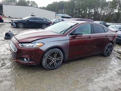 Salvage cars for sale at Seaford, DE auction: 2015 Ford Fusion SE