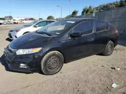 Salvage cars for sale at San Diego, CA auction: 2012 Honda Insight