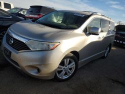 Salvage cars for sale at Brighton, CO auction: 2012 Nissan Quest S